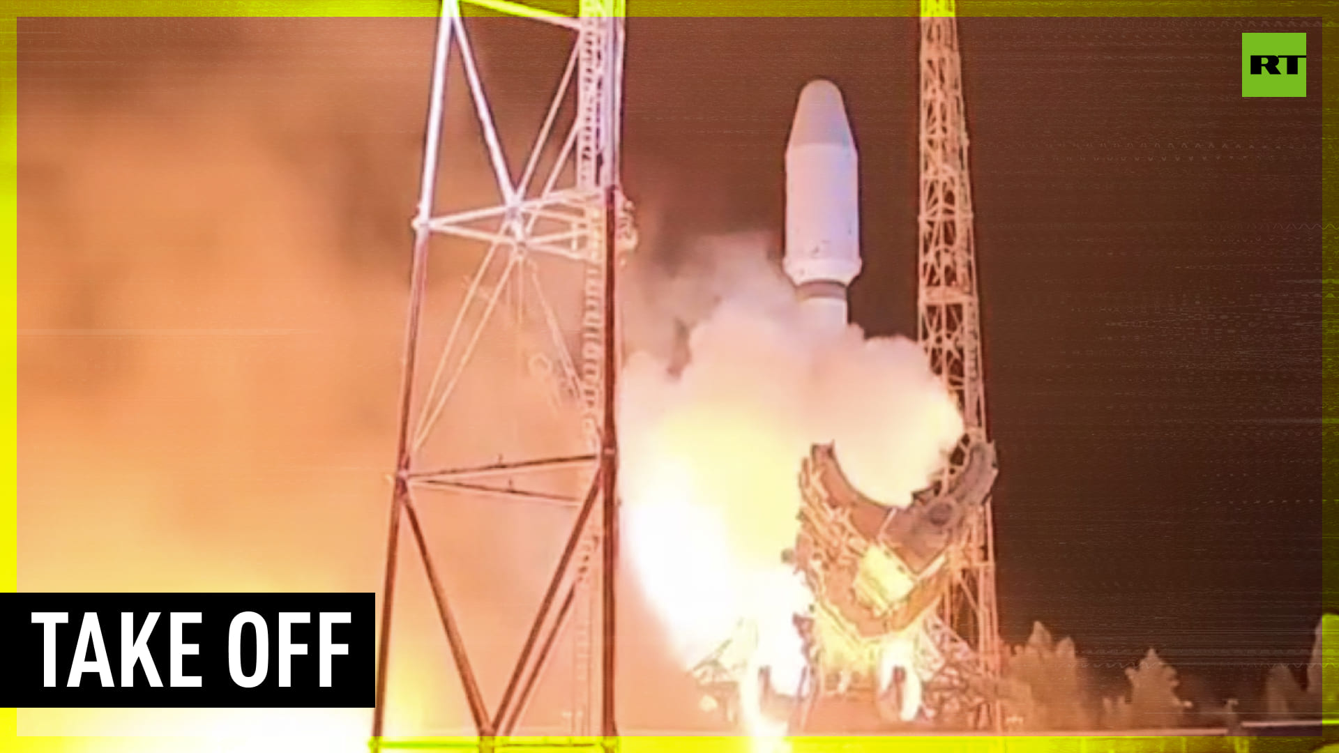 Russian Soyuz-2.1b Rocket Blasts Off From Plesetsk Cosmodrome