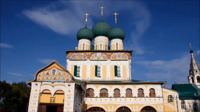 Вечерний звон Воскресенского собора в Тутаеве 18 09 2014г смотреть онлайн