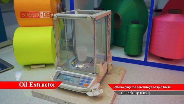 Determining The Percentage Of Spin Finish On The Yarn | Polyester Yarn Quality Control Tests