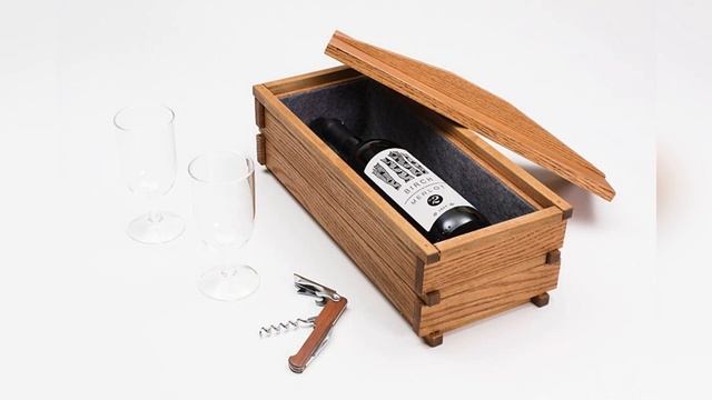 Деревянный ящик для бутылок. Переноски для вина. Идеи подарочных ящиков смотреть онлайн