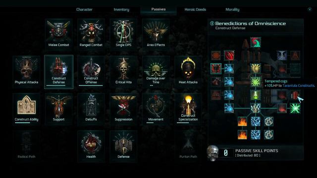 Warhammer 40000: Inquisitor Martyr Tech Adept Construct Talent Guide смотреть онлайн