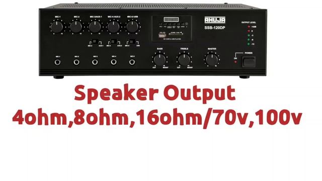 Ahuja Ssb120dp Amplifier Full Review and Details | 120w Amplifier me kitna horn ,speaker चला सकते? смотреть онлайн