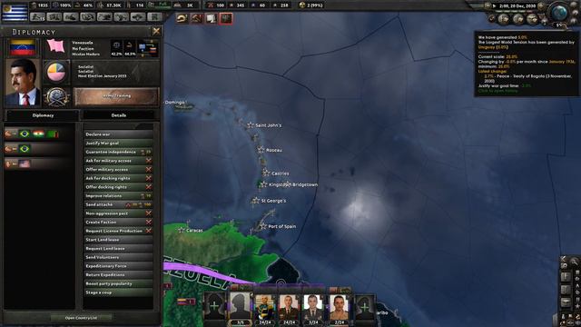 Hearts of Iron 4 - Millennium Dawn: Uruguay #12 "Ofensiva en Colombia" смотреть онлайн