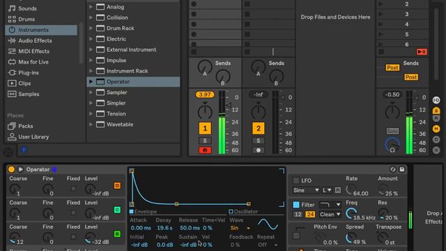DX7 Electric Piano sound with Operator (Ableton Live) смотреть онлайн