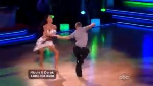 Nicole Scherzinger & Derek Hough - Jive @ Dancing With The Stars ( Episode 2)