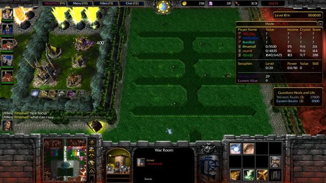 Warcraft 3 Classic HellHalt TD Competitive #50 смотреть онлайн