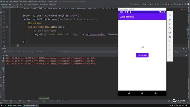 SwitchMaterial | Tutorial Java Android | Bahasa Indonesia смотреть онлайн