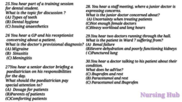 OET Listening sample 2.0 for Nurses&Doctors |OET Listening exam module|#oetlisteningtest #nursinghu смотреть онлайн