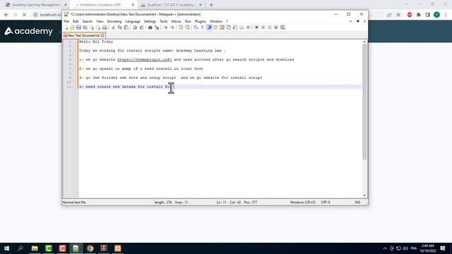 How Install Complete Academy Learning Management System (LMS) with Add-ons using PHP смотреть онлайн