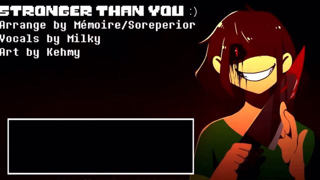 Stronger Than You (Chara Version) KARAOKE
