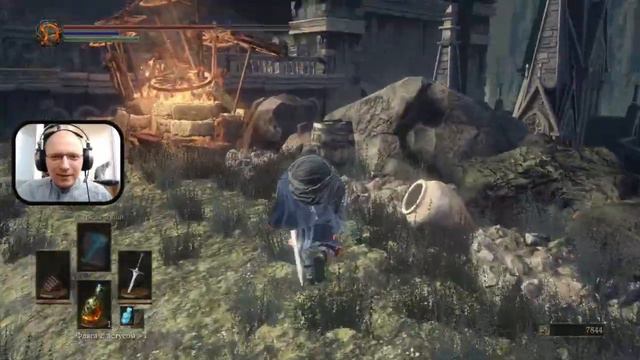 Dark Souls III ► #4 Поселения нежити конец, в путь шагаем даль� смотреть онлайн