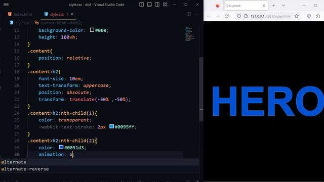 water wave css effect | css animation смотреть онлайн