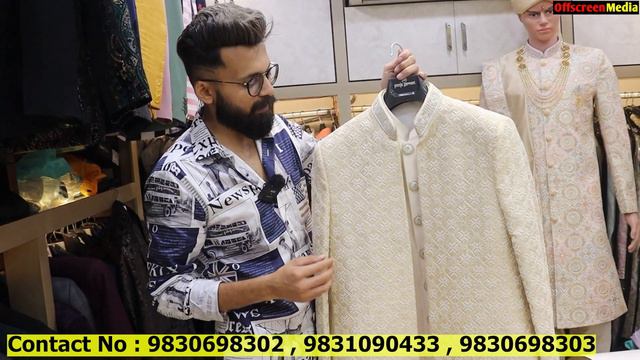 Wedding Kurta & Sherwani, Blazer, Indo-Western Collection in Kolkata, Barabazar | Gangh Cloth Store смотреть онлайн