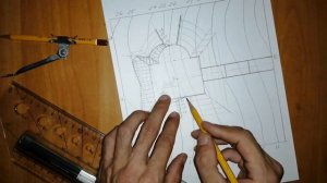 Строительная графика. 13 урок. Построение откосов насыпей земляного сооружения