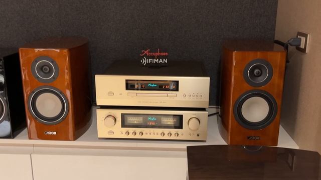 Accuphase E-270, DP-450, Canton Reference 9K смотреть онлайн