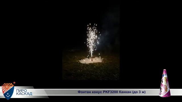Фонтан конус PKF3200 Канкан (до 3 м) смотреть онлайн