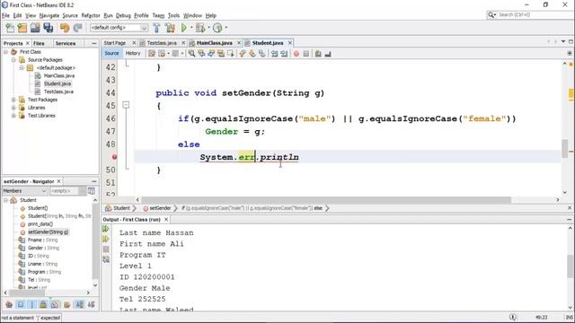 Access Modifier in Java, Getter Setter Methods смотреть онлайн