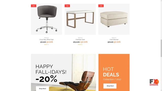 Furnistore - Furniture Store WooCommerce Theme TMT | Free Template D смотреть онлайн