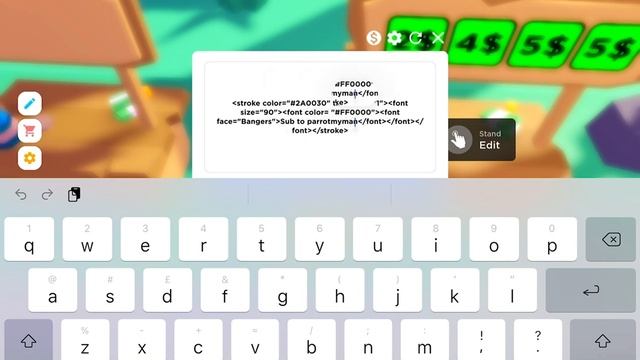 HOW TO GET CUSTOM TEXT/FONTS IN PLS DONATE - ROBLOX смотреть онлайн