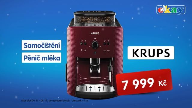 Kávovar Krups + Velké bílé elektro a TV bez DPH смотреть онлайн