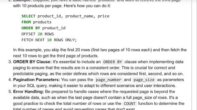 SQL Interview Question and Answers | Data Paging in SQL смотреть онлайн