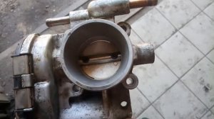 Чистка дросселя Opel Astra G Часть 2
