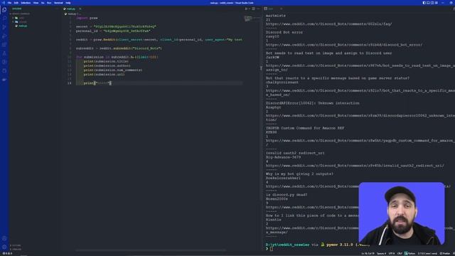 Use python to read the frontpage of the internet (Step by Step tutorial) смотреть онлайн