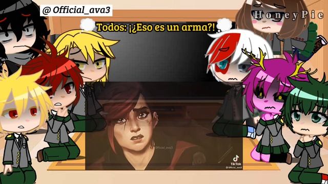 Bnha/mha reacciona a f T/N es Jinx||parte 2|| смотреть онлайн