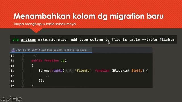 05 laravel migration смотреть онлайн