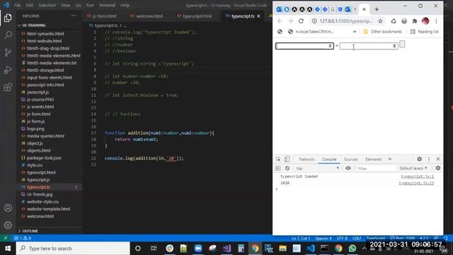 Typescript Variable смотреть онлайн
