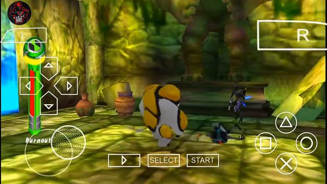 Ben 10 Alien Force: Vilgax Attacks | Level 3 terradino (boss fight) | Android PPSSPP Gameplay смотреть онлайн