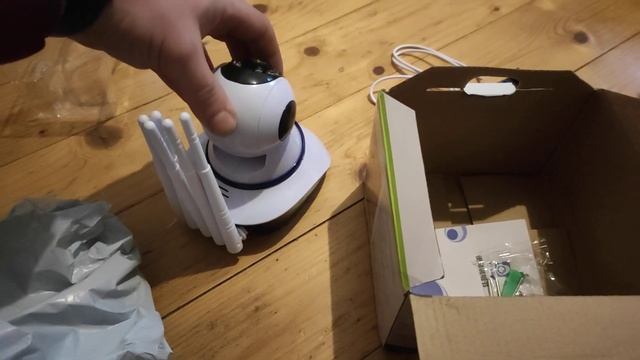 Распаковочка с АлиЭкспресс видеокамера 360° WiFi смотреть онлайн