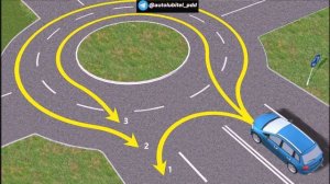 Знак Круговое движение. учим ПДД