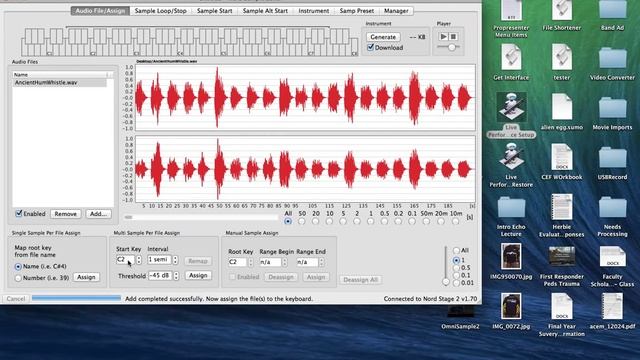 Tutorial- Sample Omnisphere into the Nord Stage 2 смотреть онлайн