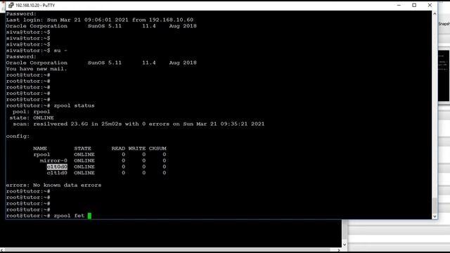 Rpool expand in Solaris 11.4 || Tutor Talky || English||#14 смотреть онлайн