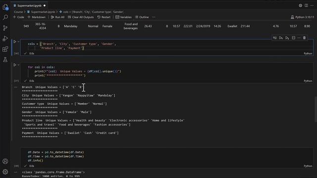 01 - Data Cleaning: Dealing with string - Pandas datetime смотреть онлайн