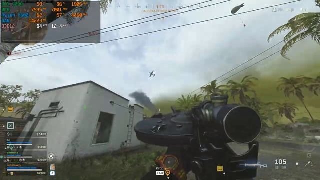 Call of Duty Warzone : RTX 3050 8GB + Ryzen 5600 : Ultra Graphics, RTX OFF смотреть онлайн