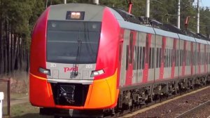 Электропоезда ЭС1-005 + ЭС1-020 «Ласточка» (Train574)