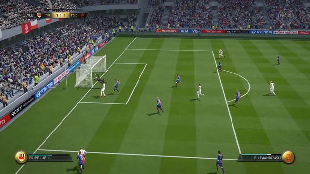 FIFA 16 - Rybus - Lewandowski | Wykorzystuje technologię GeForce GTX смотреть онлайн
