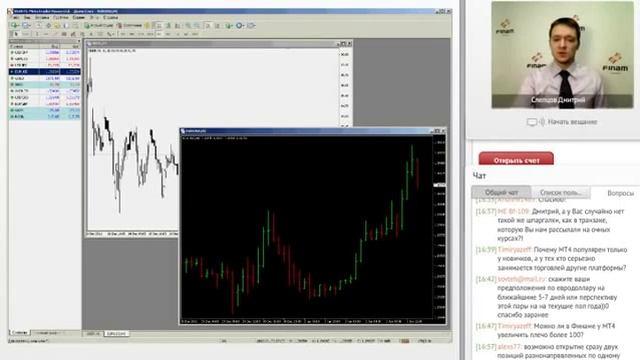 Работа в MetaTrader 4 + секреты и vps для MT4 метатрейдер смотреть онлайн