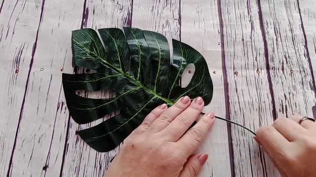 Лист монстеры и бабочки с сайта #AliExpress смотреть онлайн