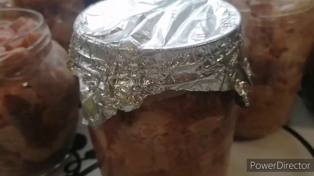 Свиная тушенка в духовке без автоклава. смотреть онлайн