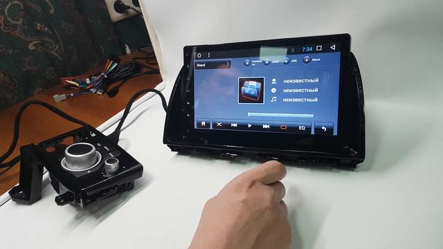 Магнитола Mazda CX 5 2012+ Android 7.1 CARDROX CD-4058 смотреть онлайн