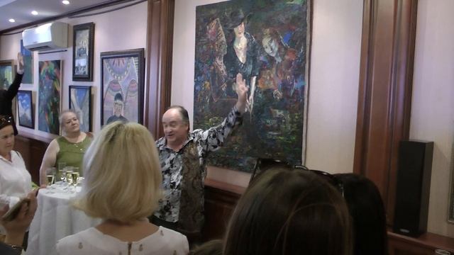 90. Выставка академии Рафаэль в Турецком консульстве в Новороссийске. Полная версия - 1. смотреть онлайн