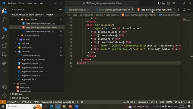 Dominando Angular ?️: Observables vs. Promises, CRUD con HttpClient ? смотреть онлайн