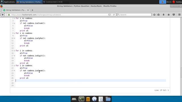 Hackerrank en Python III: Cadenas смотреть онлайн