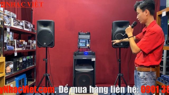 Bộ âm thanh mười phân vẹn mười - Mackie C200, MX3500, DL1608, EM-89D và Cerwin Vega XLS12s. смотреть онлайн