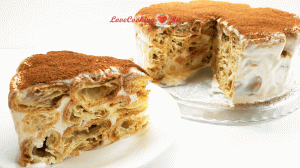 Нежный домашний торт "Дамские пальчики"