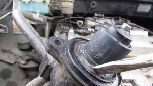 Mitsubishi airtrek 2002 г   двс 4G63 2WD датчик холостого хода часть 1 !