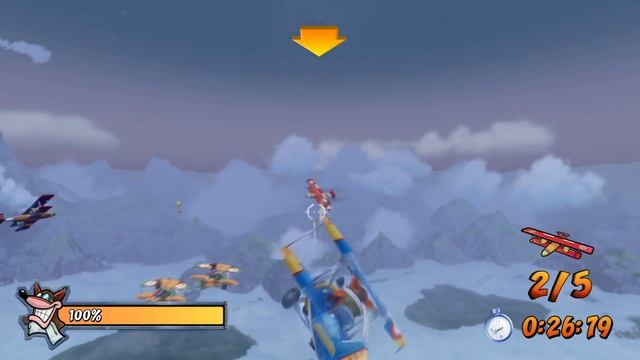 Crash Bandicoot: Mad Bombers - Platinum Relic (Time Trial) смотреть онлайн